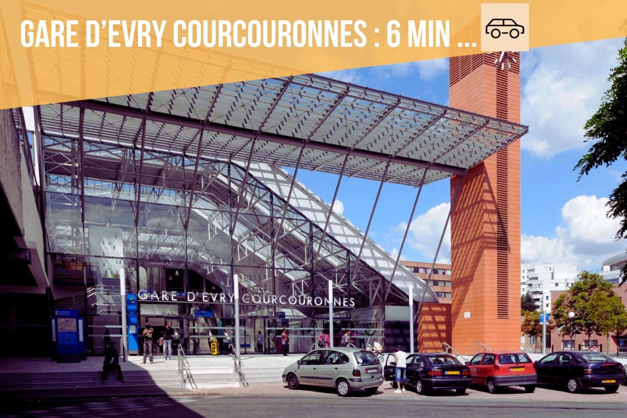 Appartement - Proche Rer - 2 Chambres & 4 Lits Double - Paris Orly Courcouronnes Экстерьер фото